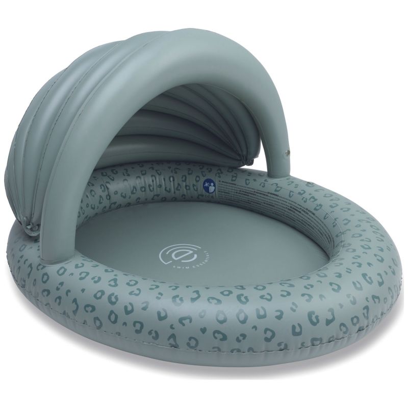 Piscine enfant avec auvent Léopard vert (100 cm) Swim Essentials Produit 1