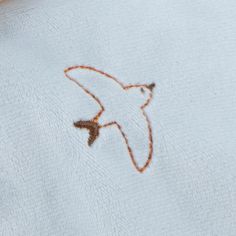 Doudou plat Ours bleu