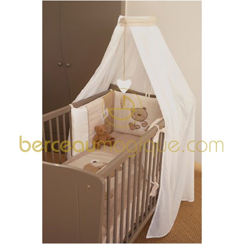 Ciel de lit ou rideau Tradition x2 (76cm x 160cm)  Candide
