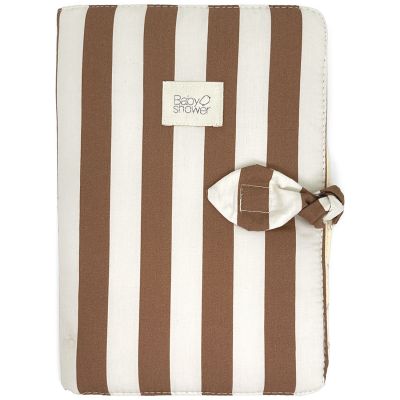 Protège carnet de santé Knot Caramel Sailor Babyshower