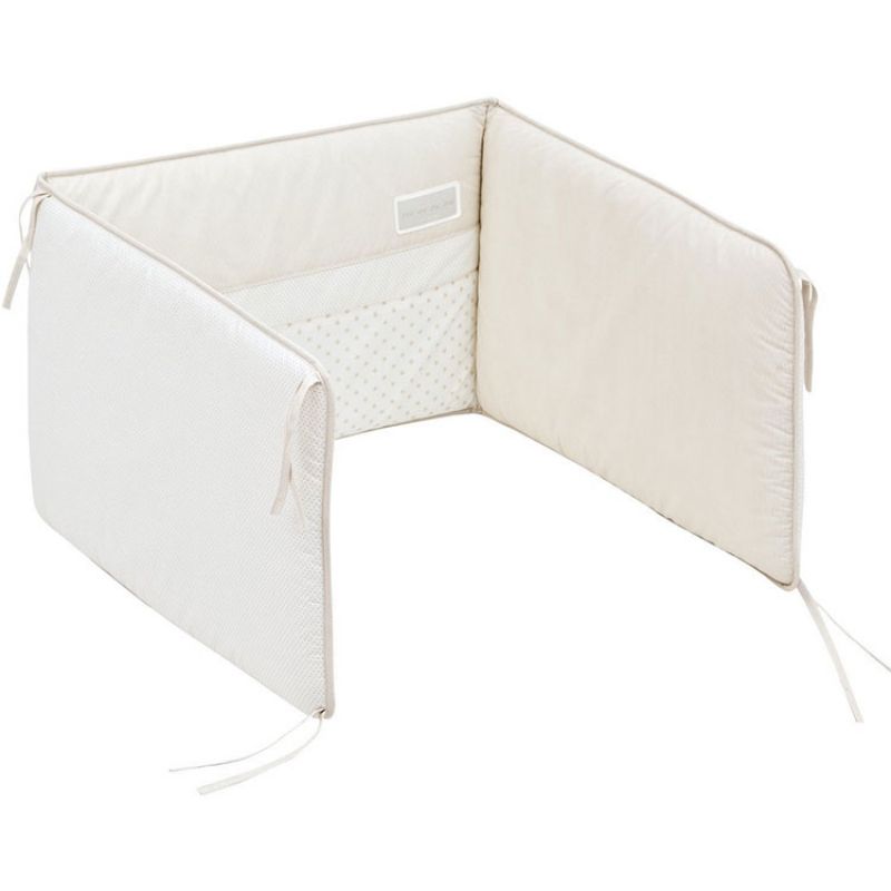 Tour de lit Star beige (pour lit 60 x 120 cm ou 70 x 140 cm) Cambrass