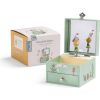 Boîte à musique coffret Trois petits lapins  par Moulin Roty