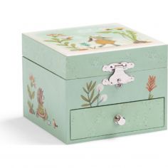 Boîte à musique coffret Trois petits lapins