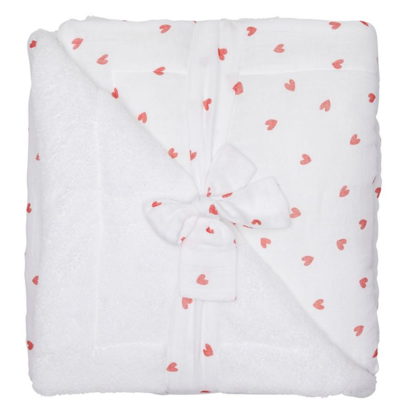Couverture polaire Mon petit cœur (70 x 100 cm) BB & Co