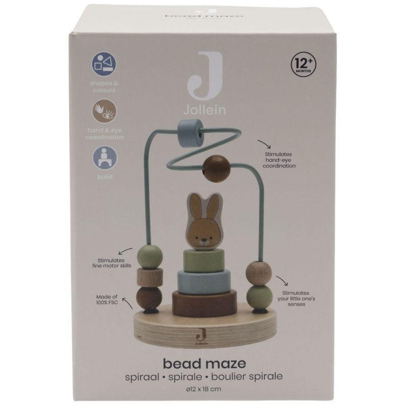 Boulier avec tour empilable Bunny Buz Jollein Packaging 9
