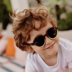 Lunettes de soleil Megy Craky Yellow (2-3 ans)