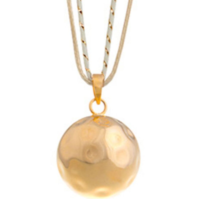 Bola sur cordon Saurea (plaqué or jaune 750°) Nativee