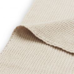 Couverture en tricot Basic Knit Nougat (100 x 150 cm)