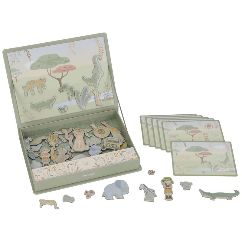 Jeu magnétique Safari Friends Little Dutch Produit 2