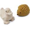 Lot de 2 jouets de bain Henrik golden caramel sandy mix - Liewood