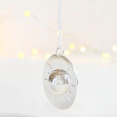 Bola de grossesse Sun chaîne (plaqué argent 925) - Pleine Lune