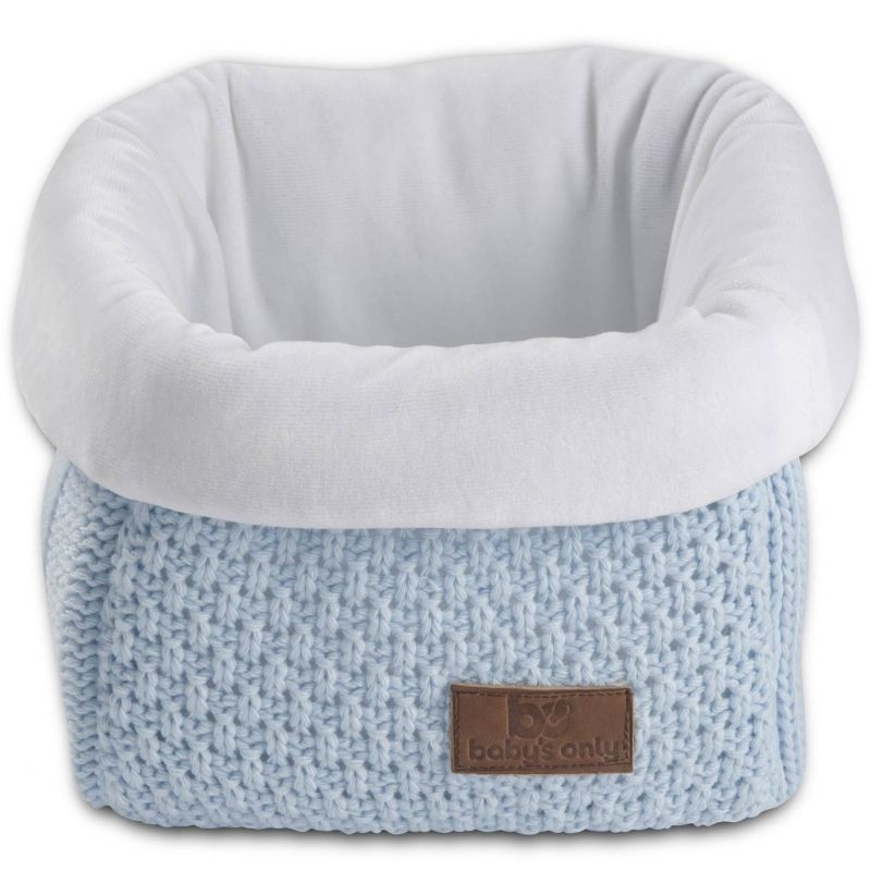 Panier de toilette Robust Mix bleu ciel (20 x 20 cm) Baby's Only