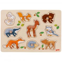 Puzzle à encastrer Animaux De La Fôret - Goki