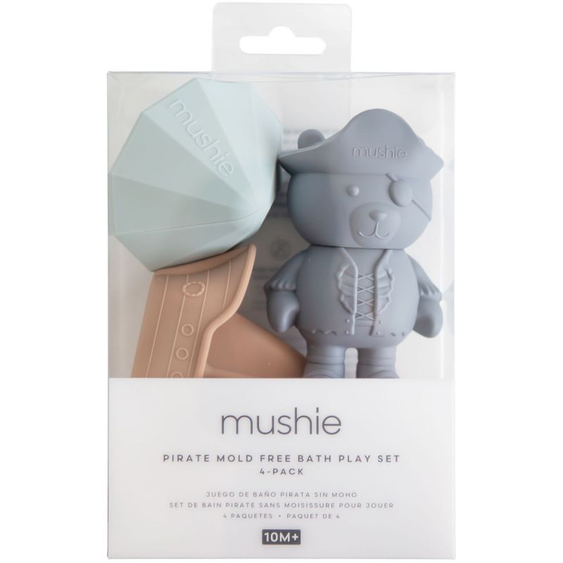 Lot de 4 jouets de bain Pirate Mushie Packaging 6