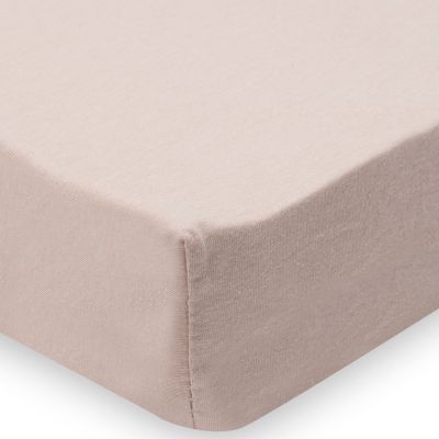 Drap housse en jersey Silk Rose (60 x 120 cm)