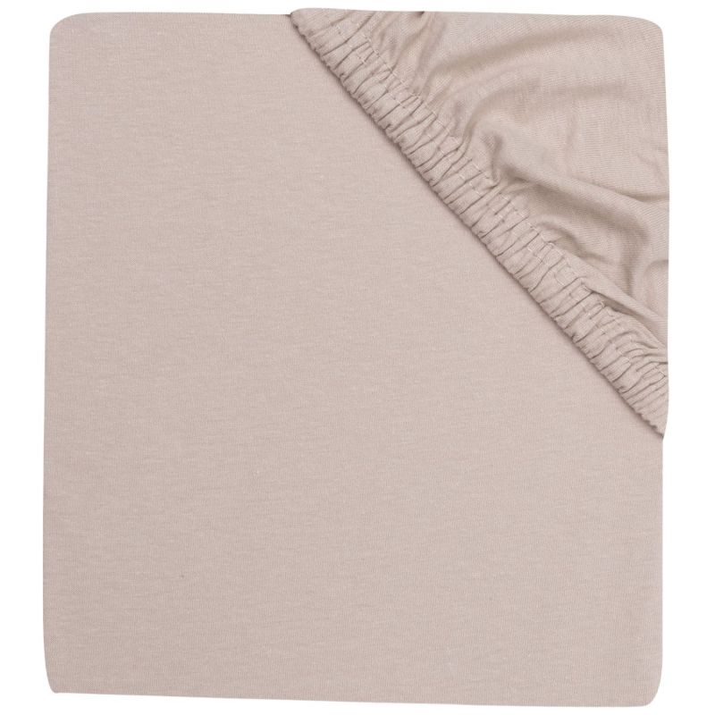 Drap housse en jersey Silk Rose (60 x 120 cm) Jollein Produit 1