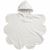 Variation Blanc du produit Poncho de bain Vanilla White (1-3 ans) de la marque Elodie Details