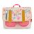 Variation Blanc, rose, jaune du produit Cartable Flower Artwork (2-7 ans) de la marque Hello Hossy