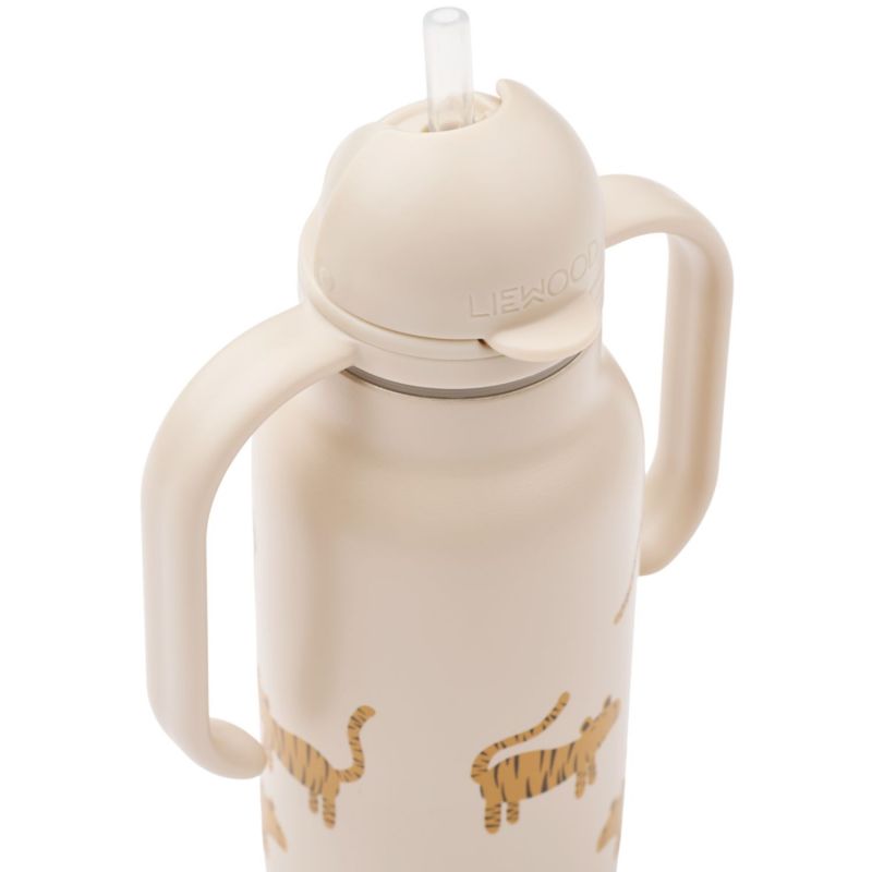 Gourde isotherme Kimmie Tiger Sandy (250 ml) Liewood Produit ouvert 4