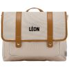 Cartable A4 primaire Beige personnalisable (38 cm) Atelier Wagram Produit 1