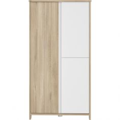 Armoire 3 portes Sacha chêne du bocage - Galipette