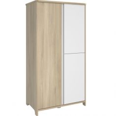 Armoire 3 portes Sacha chêne du bocage