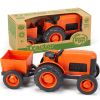 Tracteur orange et gris  par Green Toys