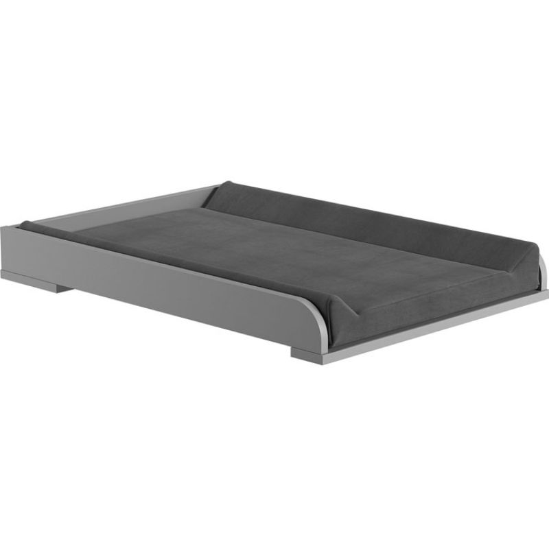 Plan à langer pour commode Nautis gris clair-bois Vox