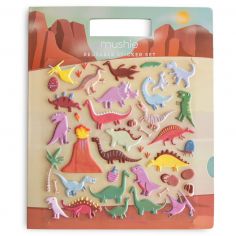 Autocollants réutilisables Sticker Book Dino - Mushie
