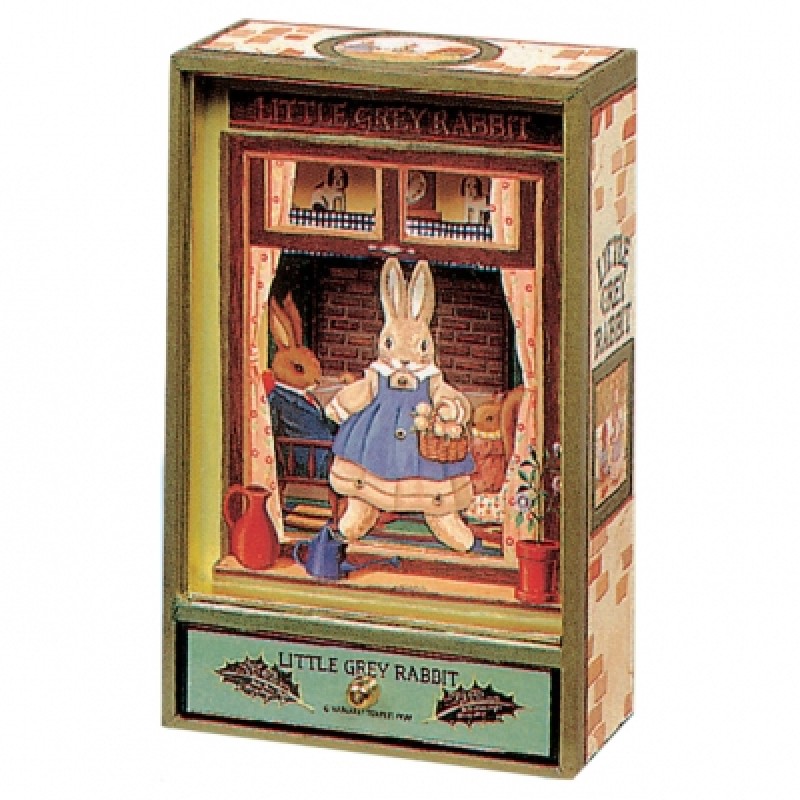 Dancing Little Grey Rabbit Trousselier