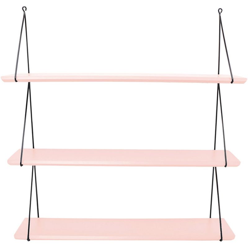 Etagère Babou 3 plateaux rose clair Rose in April