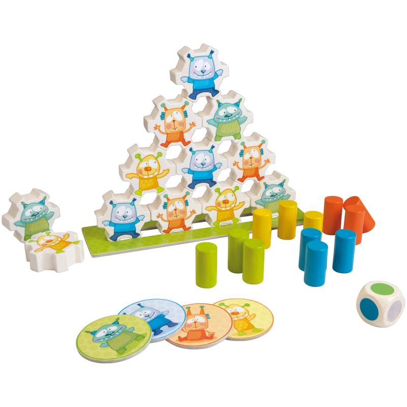 Jeu d'empilement Mini monstres (24 pièces) Haba