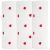 Variation Blanc, rouge du produit Lot de 3 langes en mousseline Cœurs Rouge (70 x 70 cm) de la marque Trois Kilos Sept