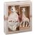 Variation Beige, marron du produit Coffret cadeau Tendresse Sophiesticated de la marque Sophie la girafe