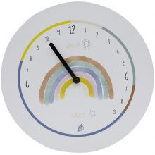 Horloge Formidable éducative Arc-en-ciel et ses 20 aimants  par Odette & Jeannette