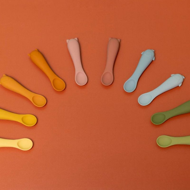 Lot de 2 cuillères pour bébé Mrs. Cat Trixie Ambiance 2