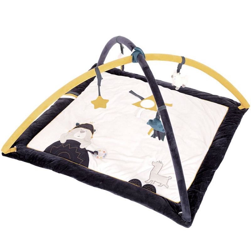 Tapis d'éveil avec arches Lama M'ours Trois Kilos Sept