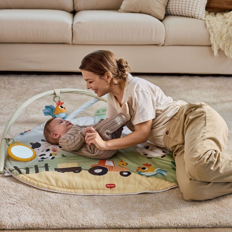 Tapis d'éveil Dynamic Gymini Farmers Tiny Love Ambiance 8