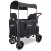 Chariot de transport enfant W2 Luxe Pro Jet Black (2 places) Wonderfold Produit 1