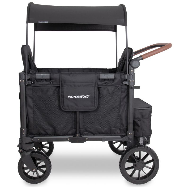 Chariot de transport enfant W2 Luxe Pro Jet Black (2 places) Wonderfold Produit 3