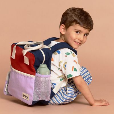 Sac à dos Arthur Terracotta-Lilas