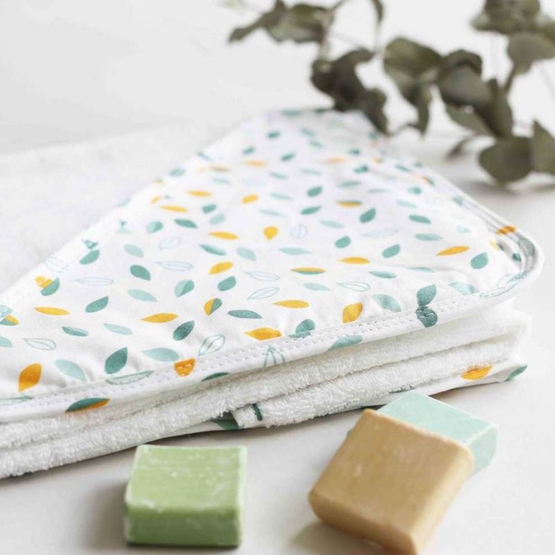 Cape de bain + gant Kolala et sa tribu (70 x 70 cm) Trois Kilos Sept Ambiance 5