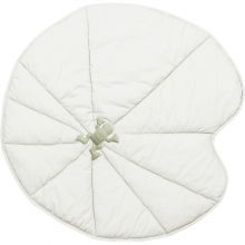 Tapis de jeu en coton bio Nénuphar Natural (95 cm)  par Lorena Canals