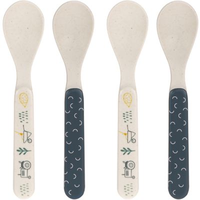 Lot de 4 cuillères bleues Garden Explorer Lässig