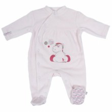 Pyjama bébé funny Lucie (3 mois : 62 cm)  par Noukie's