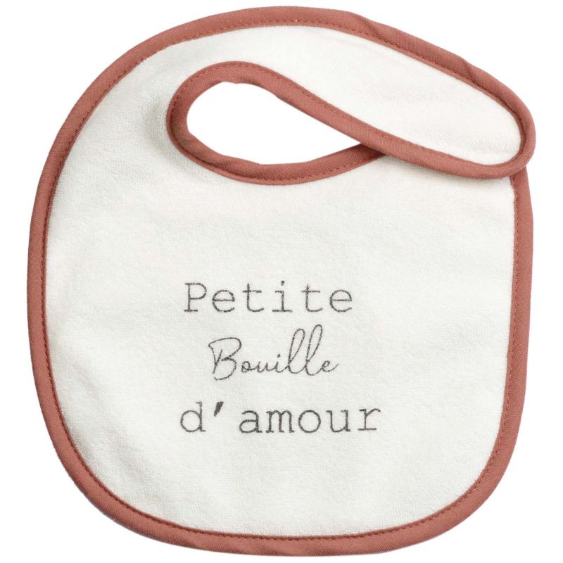 Lot de 6 bavoirs de naissance Mot Tendres Trois Kilos Sept Produit 3