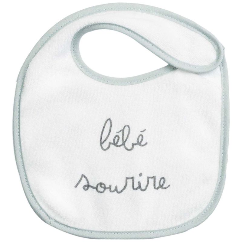 Lot de 6 bavoirs de naissance Mot Tendres Trois Kilos Sept Produit 7