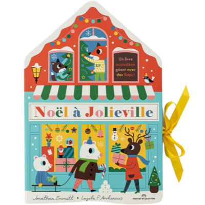 Livre accordéon Noël à Jolieville