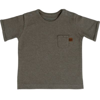 Tee-shirt bébé Melange khaki (6 mois)