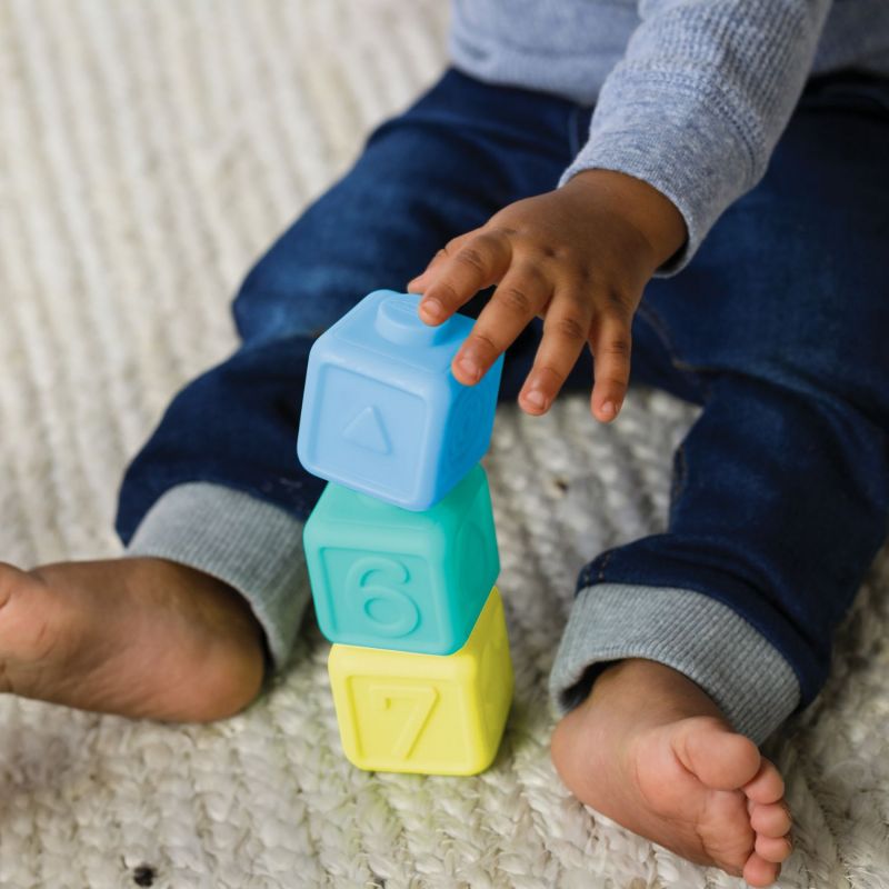 Cubes soft à empiler Infantino Ambiance 2